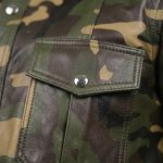 Men's Genuine Leather Camouflage Shirt Military Camouflage - Image 4