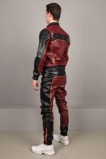 Premium Quality Leather Tracksuit with Heavy look - Image 2