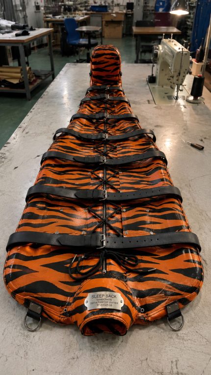 Premium Tiger Stripe Sleep Sack – Handmade Custom Design