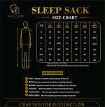 Premium Tiger Stripe Sleep Sack – Handmade Custom Design - Image 5